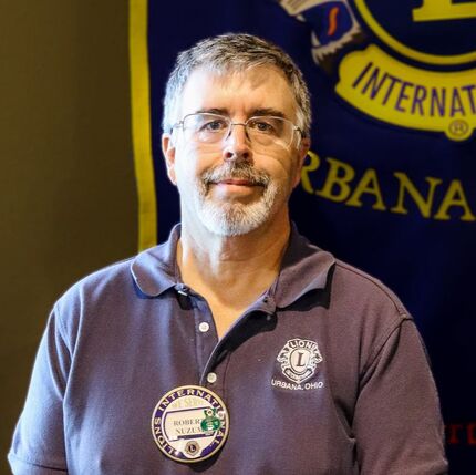 Urbana Lions Club Treasurer Bob Nuzum