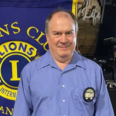 Urbana Lions Club Vice President Jim McConnell